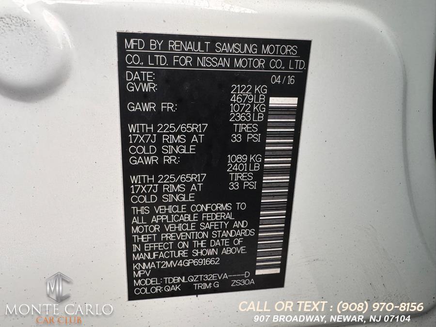 2016 Nissan Rogue AWD 4dr SV, available for sale in Newark, New Jersey | Monte Carlo Car Club llc. Newark, New Jersey 2016 Nissan Rogue AWD 4dr SV, available for sale in Newark, New Jersey | Monte Carlo Car Club llc. Newark, New Jersey