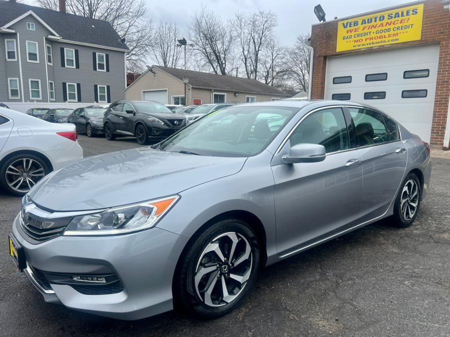 2016 Honda Accord Sedan 4dr V6 Auto EX-L, available for sale in Hartford, Connecticut | VEB Auto Sales. Hartford, Connecticut