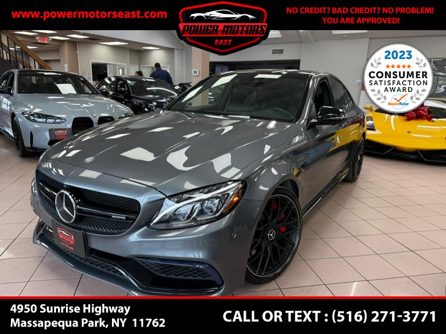 2017 Mercedes-Benz C-Class AMG C 63 S Sedan, available for sale in Massapequa Park, New York | Power Motors East. Massapequa Park, New York