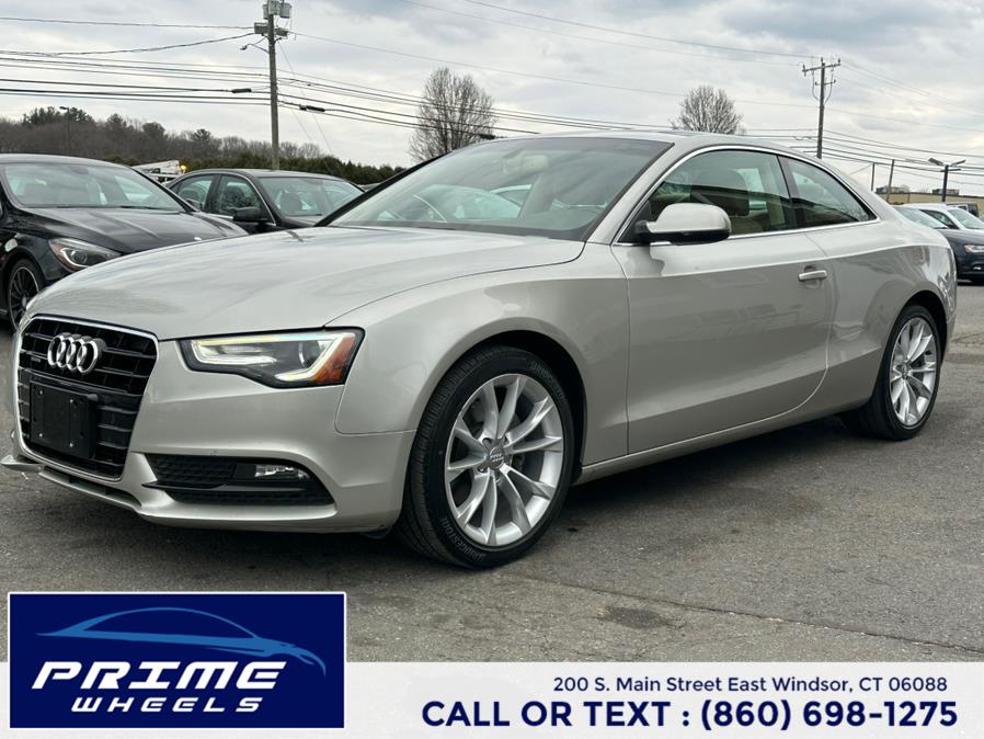2014 Audi A5 2dr Cpe Auto quattro 2.0T Premium Plus, available for sale in East Windsor, Connecticut | Prime Wheels. East Windsor, Connecticut 2014 Audi A5 2dr Cpe Auto quattro 2.0T Premium Plus, available for sale in East Windsor, Connecticut | Prime Wheels. East Windsor, Connecticut