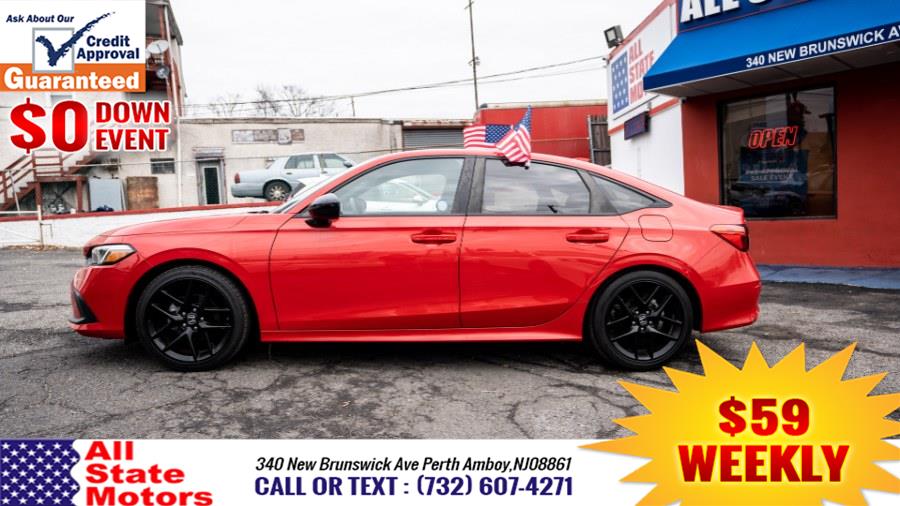 2022 Honda Civic Sedan Sport CVT, available for sale in Perth Amboy, New Jersey | All State Motor Inc. Perth Amboy, New Jersey 2022 Honda Civic Sedan Sport CVT, available for sale in Perth Amboy, New Jersey | All State Motor Inc. Perth Amboy, New Jersey