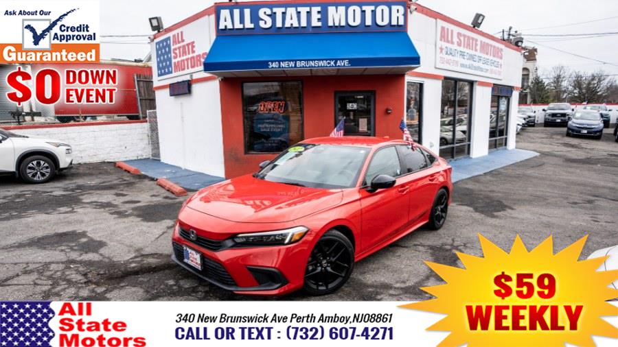 2022 Honda Civic Sedan Sport CVT, available for sale in Perth Amboy, New Jersey | All State Motor Inc. Perth Amboy, New Jersey 2022 Honda Civic Sedan Sport CVT, available for sale in Perth Amboy, New Jersey | All State Motor Inc. Perth Amboy, New Jersey