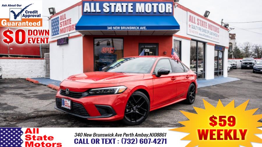 2022 Honda Civic Sedan Sport CVT, available for sale in Perth Amboy, New Jersey | All State Motor Inc. Perth Amboy, New Jersey 2022 Honda Civic Sedan Sport CVT, available for sale in Perth Amboy, New Jersey | All State Motor Inc. Perth Amboy, New Jersey