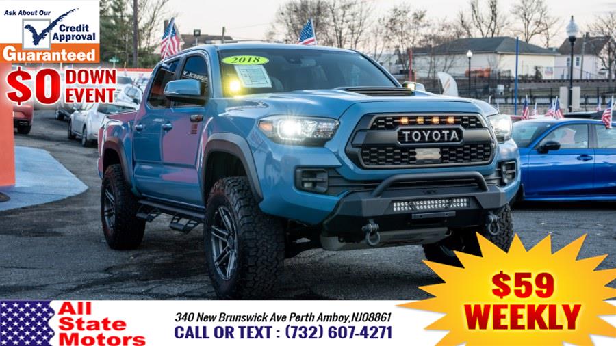 2018 Toyota Tacoma TRD Pro Double Cab 5'' Bed V6 4x4 MT (Natl), available for sale in Perth Amboy, New Jersey | All State Motor Inc. Perth Amboy, New Jersey 2018 Toyota Tacoma TRD Pro Double Cab 5'' Bed V6 4x4 MT (Natl), available for sale in Perth Amboy, New Jersey | All State Motor Inc. Perth Amboy, New Jersey
