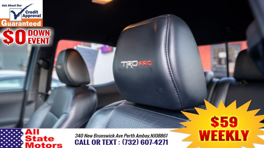 2018 Toyota Tacoma TRD Pro Double Cab 5'' Bed V6 4x4 MT (Natl), available for sale in Perth Amboy, New Jersey | All State Motor Inc. Perth Amboy, New Jersey 2018 Toyota Tacoma TRD Pro Double Cab 5'' Bed V6 4x4 MT (Natl), available for sale in Perth Amboy, New Jersey | All State Motor Inc. Perth Amboy, New Jersey