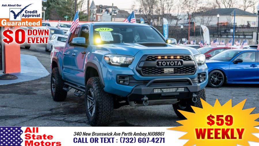2018 Toyota Tacoma TRD Pro Double Cab 5'' Bed V6 4x4 MT (Natl), available for sale in Perth Amboy, New Jersey | All State Motor Inc. Perth Amboy, New Jersey 2018 Toyota Tacoma TRD Pro Double Cab 5'' Bed V6 4x4 MT (Natl), available for sale in Perth Amboy, New Jersey | All State Motor Inc. Perth Amboy, New Jersey