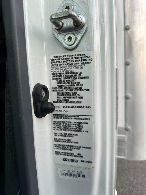 2018 Isuzu NPR-HD 16FT SUPREME BOX WITH PALFINGER LIFT-GATE, available for sale in Paterson, New Jersey | Speedway Commercial Motors LLC. Paterson, New Jersey 2018 Isuzu NPR-HD 16FT SUPREME BOX WITH PALFINGER LIFT-GATE, available for sale in Paterson, New Jersey | Speedway Commercial Motors LLC. Paterson, New Jersey