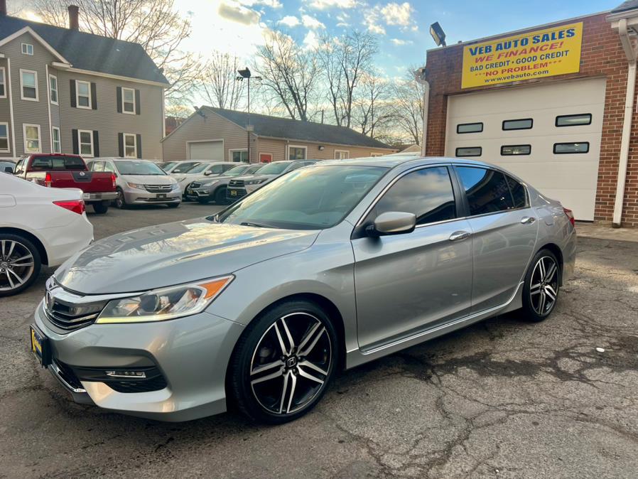 2017 Honda Accord Sedan Sport SE CVT, available for sale in Hartford, Connecticut | VEB Auto Sales. Hartford, Connecticut