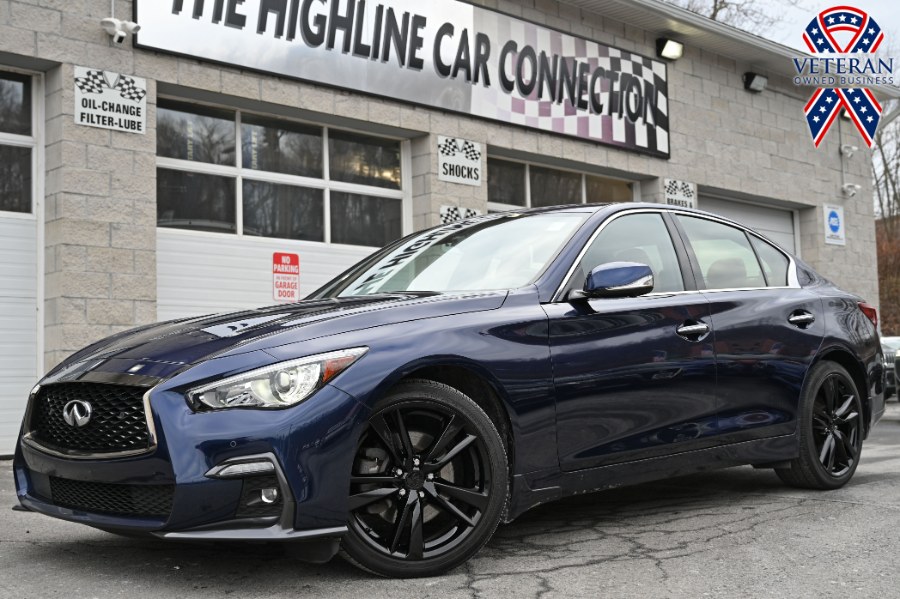 2021 INFINITI Q50 3.0t SENSORY AWD, available for sale in Waterbury, Connecticut | Highline Car Connection. Waterbury, Connecticut