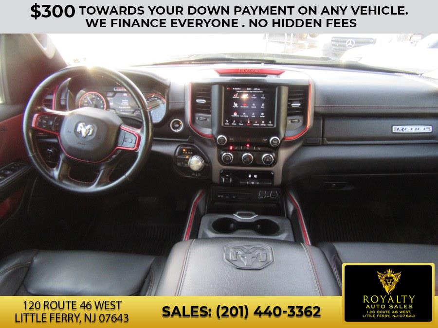 2019 Ram 1500 Rebel 4x4 Crew Cab 5''7" Box, available for sale in Little Ferry, New Jersey | Royalty Auto Sales. Little Ferry, New Jersey 2019 Ram 1500 Rebel 4x4 Crew Cab 5''7" Box, available for sale in Little Ferry, New Jersey | Royalty Auto Sales. Little Ferry, New Jersey