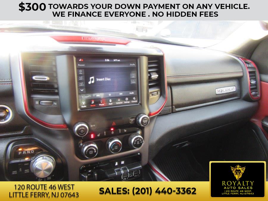 2019 Ram 1500 Rebel 4x4 Crew Cab 5''7" Box, available for sale in Little Ferry, New Jersey | Royalty Auto Sales. Little Ferry, New Jersey 2019 Ram 1500 Rebel 4x4 Crew Cab 5''7" Box, available for sale in Little Ferry, New Jersey | Royalty Auto Sales. Little Ferry, New Jersey