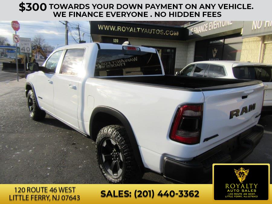 2019 Ram 1500 Rebel 4x4 Crew Cab 5''7" Box, available for sale in Little Ferry, New Jersey | Royalty Auto Sales. Little Ferry, New Jersey 2019 Ram 1500 Rebel 4x4 Crew Cab 5''7" Box, available for sale in Little Ferry, New Jersey | Royalty Auto Sales. Little Ferry, New Jersey
