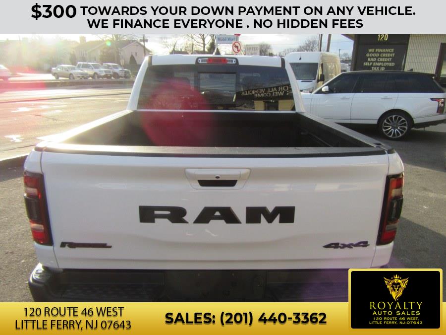 2019 Ram 1500 Rebel 4x4 Crew Cab 5''7" Box, available for sale in Little Ferry, New Jersey | Royalty Auto Sales. Little Ferry, New Jersey 2019 Ram 1500 Rebel 4x4 Crew Cab 5''7" Box, available for sale in Little Ferry, New Jersey | Royalty Auto Sales. Little Ferry, New Jersey