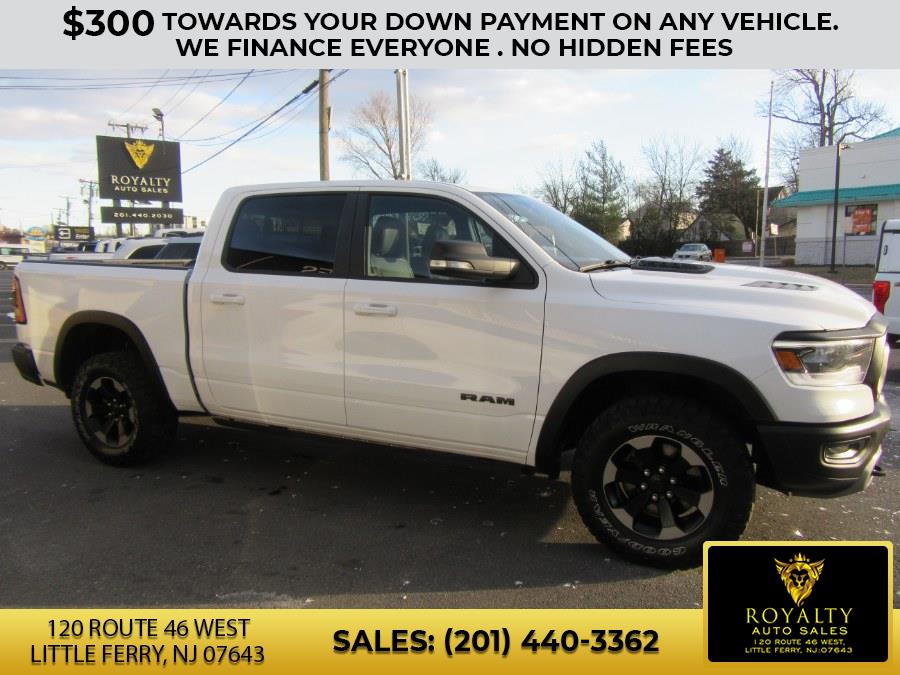 2019 Ram 1500 Rebel 4x4 Crew Cab 5''7" Box, available for sale in Little Ferry, New Jersey | Royalty Auto Sales. Little Ferry, New Jersey 2019 Ram 1500 Rebel 4x4 Crew Cab 5''7" Box, available for sale in Little Ferry, New Jersey | Royalty Auto Sales. Little Ferry, New Jersey
