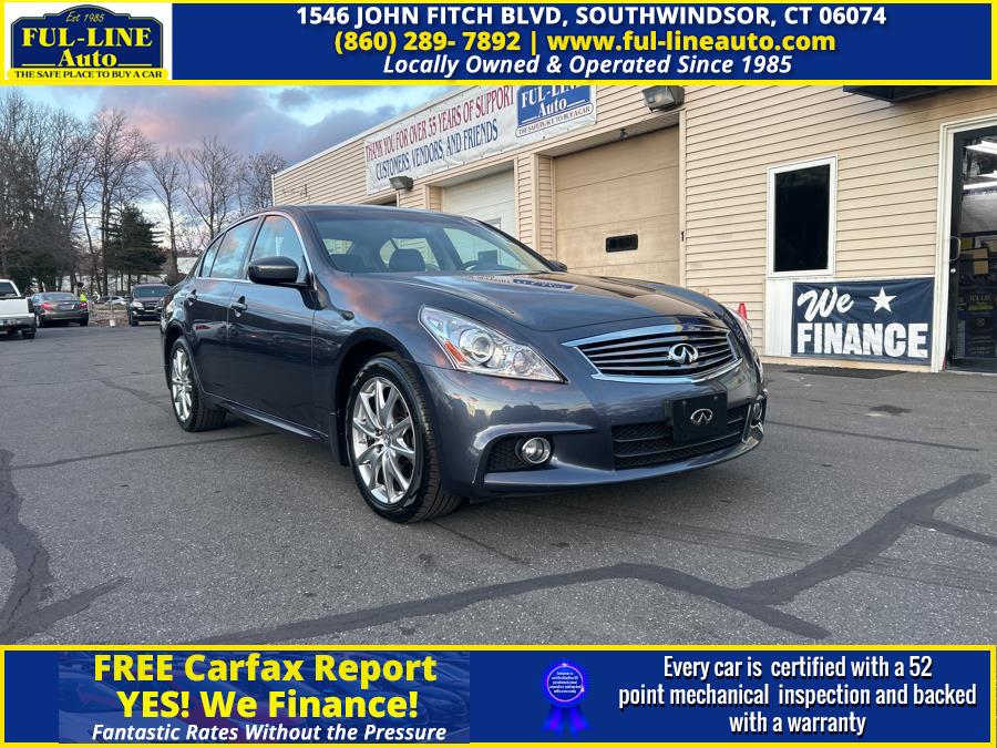 Used 2013 Infiniti G37 Sedan in South Windsor , Connecticut | Ful-line Auto LLC. South Windsor , Connecticut