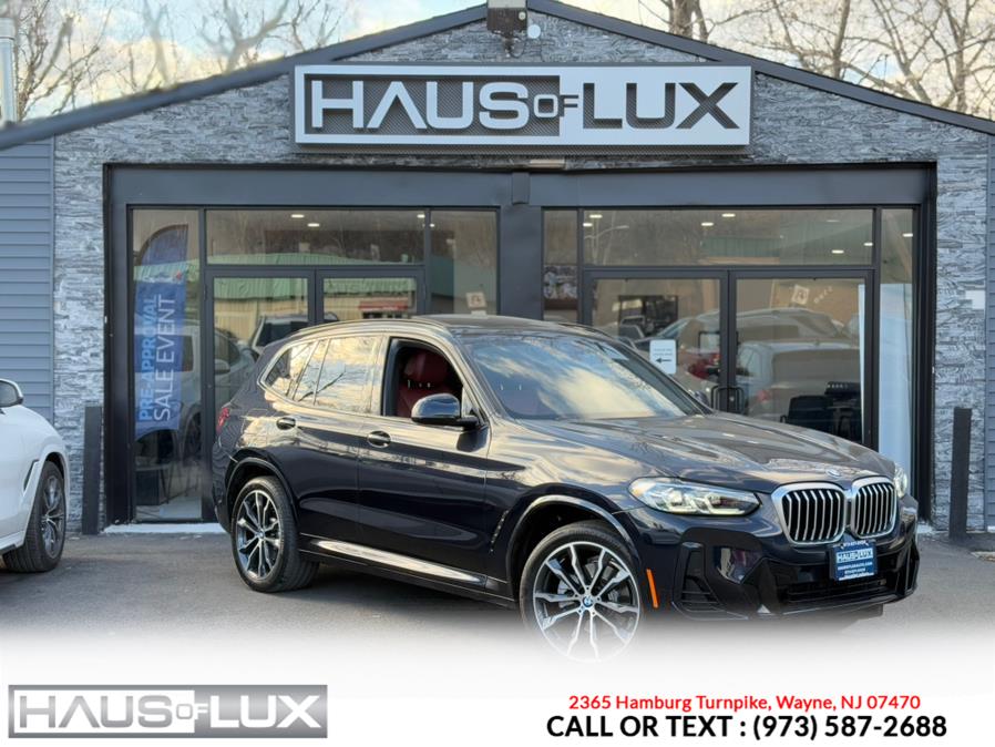 2022 BMW X3 xDrive30i Sports Activity Vehicle, available for sale in Wayne, New Jersey | Haus of Lux. Wayne, New Jersey