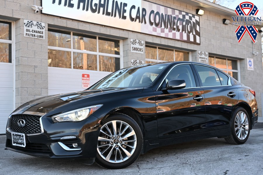 2021 INFINITI Q50 3.0t LUXE AWD, available for sale in Waterbury, Connecticut | Highline Car Connection. Waterbury, Connecticut