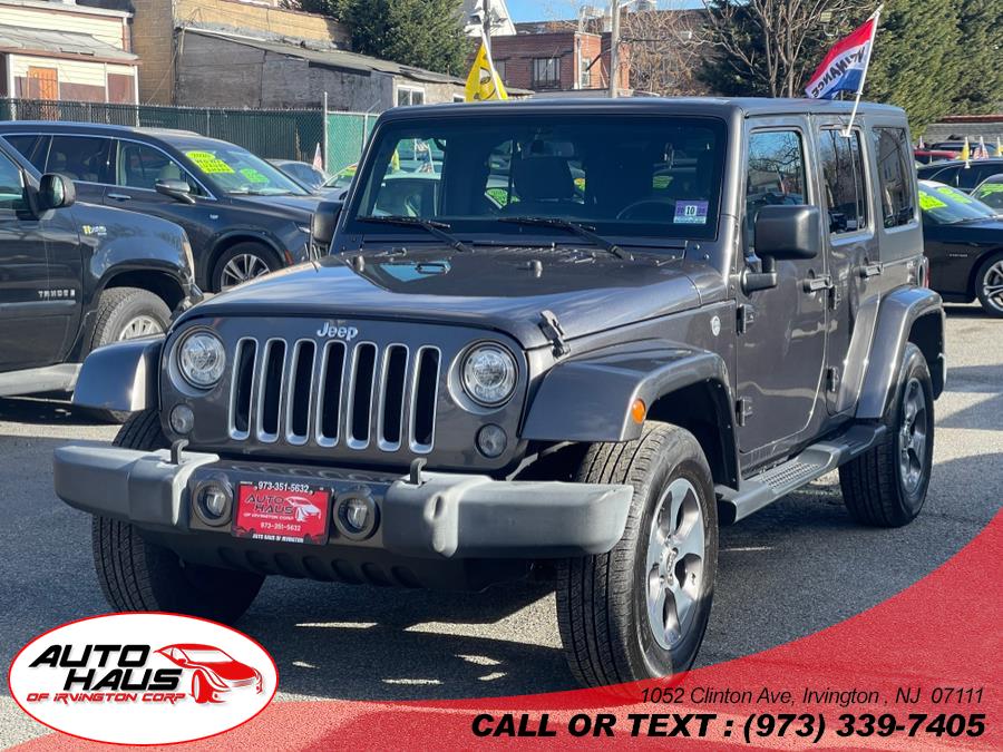 2017 Jeep Wrangler Unlimited Sahara 4x4, available for sale in Irvington , New Jersey | Auto Haus of Irvington Corp. Irvington , New Jersey 2017 Jeep Wrangler Unlimited Sahara 4x4, available for sale in Irvington , New Jersey | Auto Haus of Irvington Corp. Irvington , New Jersey