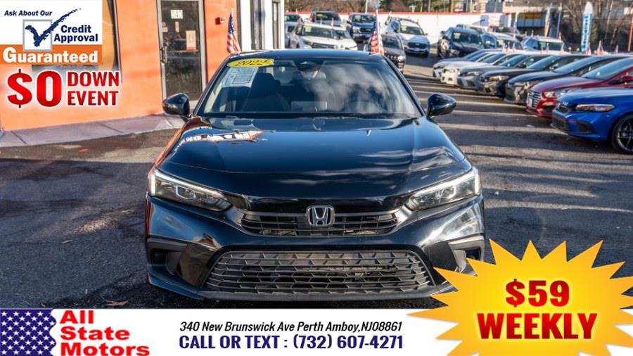 2022 Honda Civic Sedan LX CVT, available for sale in Perth Amboy, New Jersey | All State Motor Inc. Perth Amboy, New Jersey 2022 Honda Civic Sedan LX CVT, available for sale in Perth Amboy, New Jersey | All State Motor Inc. Perth Amboy, New Jersey