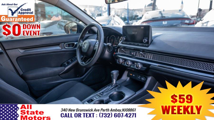 2022 Honda Civic Sedan LX CVT, available for sale in Perth Amboy, New Jersey | All State Motor Inc. Perth Amboy, New Jersey 2022 Honda Civic Sedan LX CVT, available for sale in Perth Amboy, New Jersey | All State Motor Inc. Perth Amboy, New Jersey