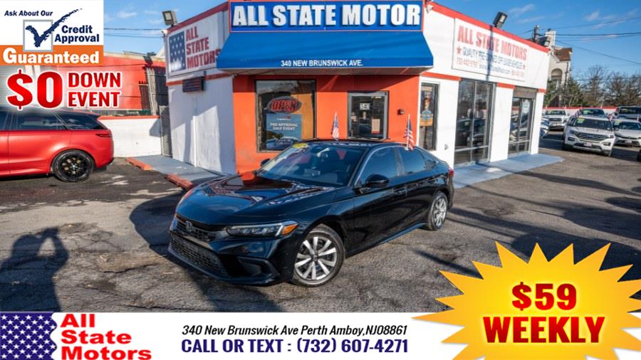 2022 Honda Civic Sedan LX CVT, available for sale in Perth Amboy, New Jersey | All State Motor Inc. Perth Amboy, New Jersey 2022 Honda Civic Sedan LX CVT, available for sale in Perth Amboy, New Jersey | All State Motor Inc. Perth Amboy, New Jersey