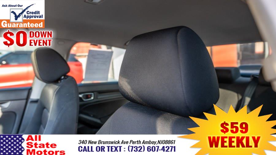 2022 Honda Civic Sedan LX CVT, available for sale in Perth Amboy, New Jersey | All State Motor Inc. Perth Amboy, New Jersey 2022 Honda Civic Sedan LX CVT, available for sale in Perth Amboy, New Jersey | All State Motor Inc. Perth Amboy, New Jersey