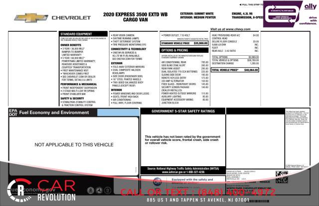 2020 Chevrolet Express Cargo Van 3500 155'', available for sale in Avenel, New Jersey | Car Revolution. Avenel, New Jersey 2020 Chevrolet Express Cargo Van 3500 155'', available for sale in Avenel, New Jersey | Car Revolution. Avenel, New Jersey