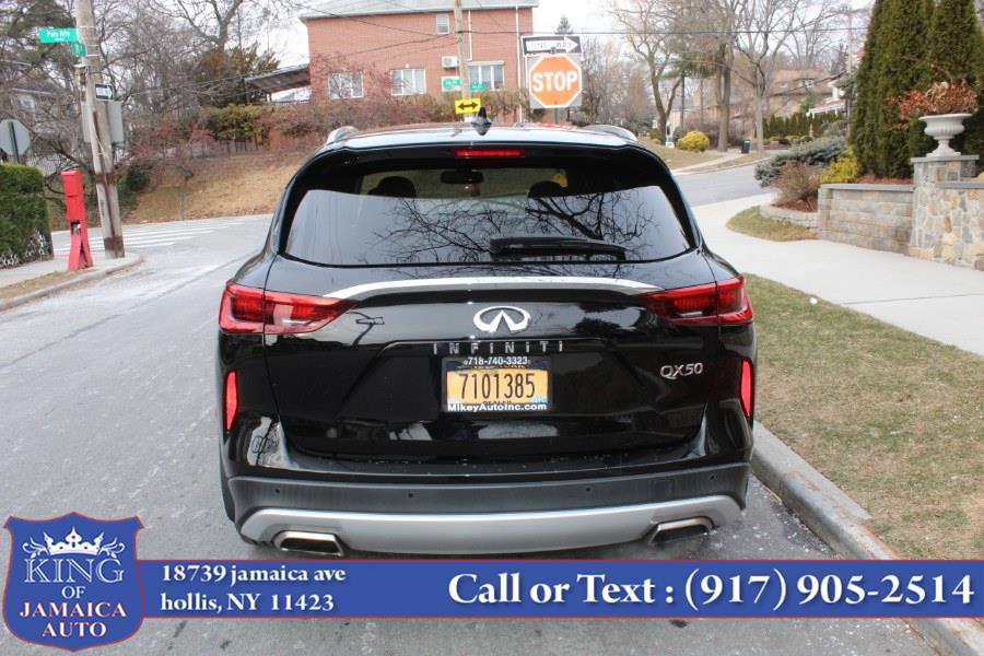 2020 INFINITI QX50 LUXE FWD, available for sale in Hollis, New York | King of Jamaica Auto Inc. Hollis, New York 2020 INFINITI QX50 LUXE FWD, available for sale in Hollis, New York | King of Jamaica Auto Inc. Hollis, New York