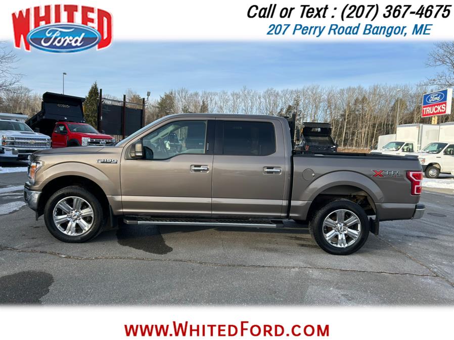 Used 2018 Ford F-150 XLT with VIN 1FTEW1E55JFD90624 for sale in Bangor, ME