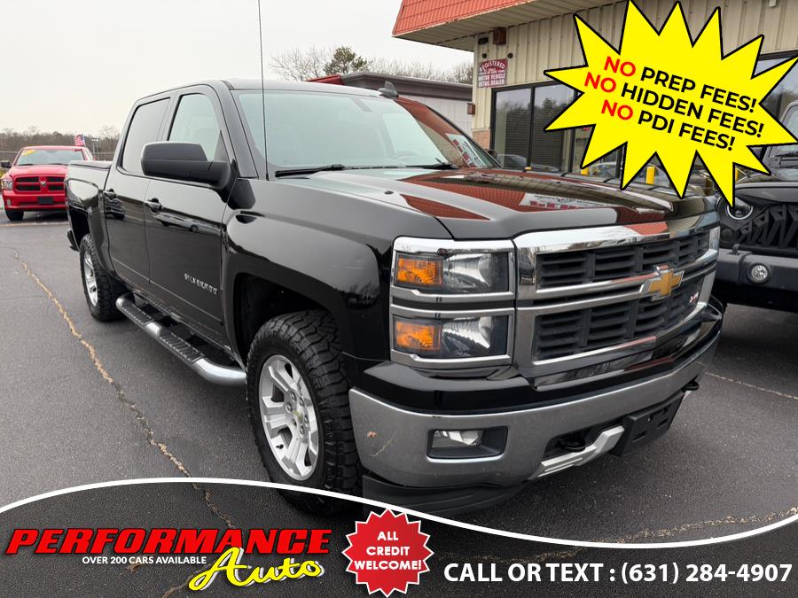 2015 Chevrolet Silverado 1500 4WD Crew Cab 143.5" LT w/Z71, available for sale in Bohemia, New York | Performance Auto Inc. Bohemia, New York