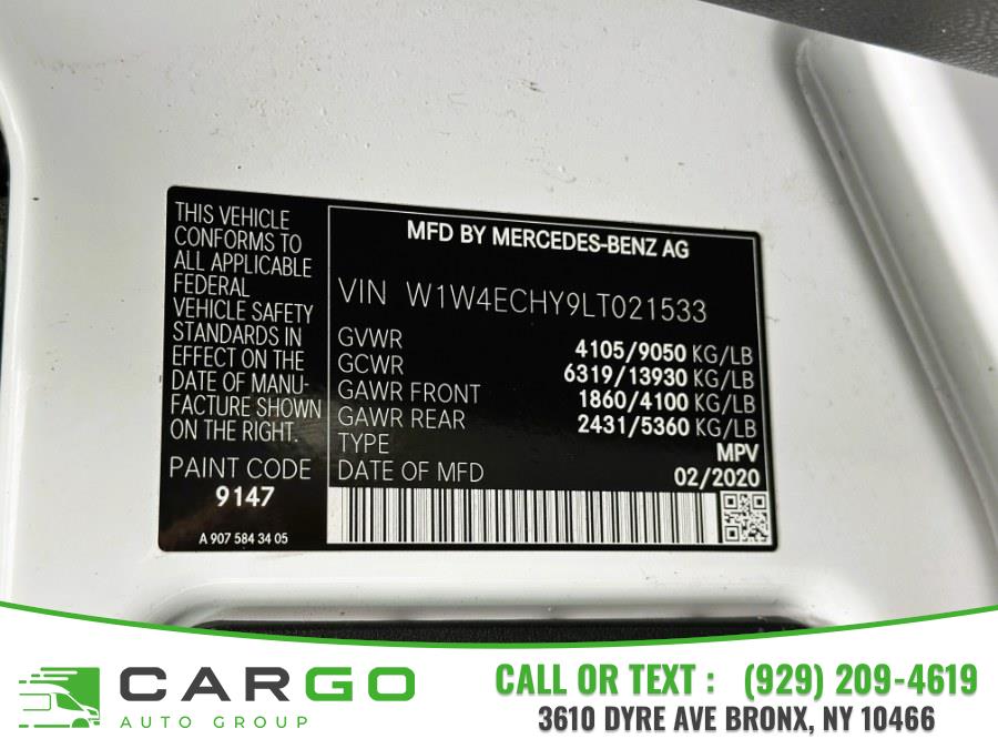 2020 Mercedes-Benz Sprinter Cargo Van 2500 High Roof V6 170" RWD, available for sale in Bronx, New York | Cargo Auto Group LLC. Bronx, New York 2020 Mercedes-Benz Sprinter Cargo Van 2500 High Roof V6 170" RWD, available for sale in Bronx, New York | Cargo Auto Group LLC. Bronx, New York