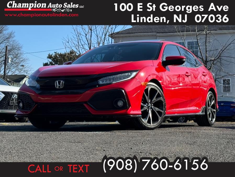 Used 2018 Honda Civic Hatchback in Linden, New Jersey | Champion Used Auto Sales. Linden, New Jersey