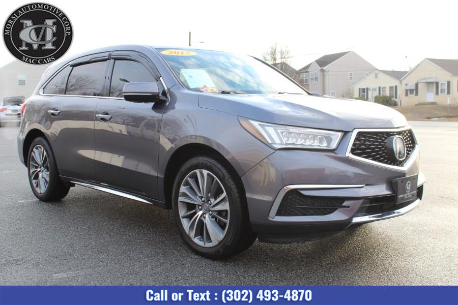 2017 Acura MDX SH-AWD w/Technology/Entertainment Pkg, available for sale in New Castle, Delaware | Morsi Automotive Corporation. New Castle, Delaware 2017 Acura MDX SH-AWD w/Technology/Entertainment Pkg, available for sale in New Castle, Delaware | Morsi Automotive Corporation. New Castle, Delaware