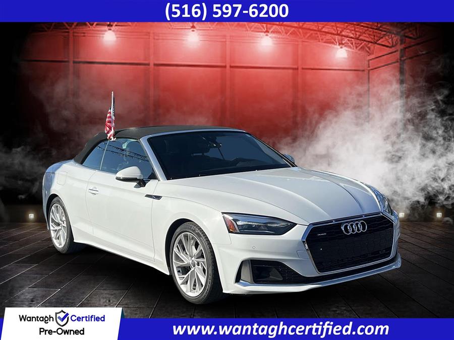 Used 2021 Audi A5 Cabriolet in Wantagh, New York | Wantagh Certified. Wantagh, New York