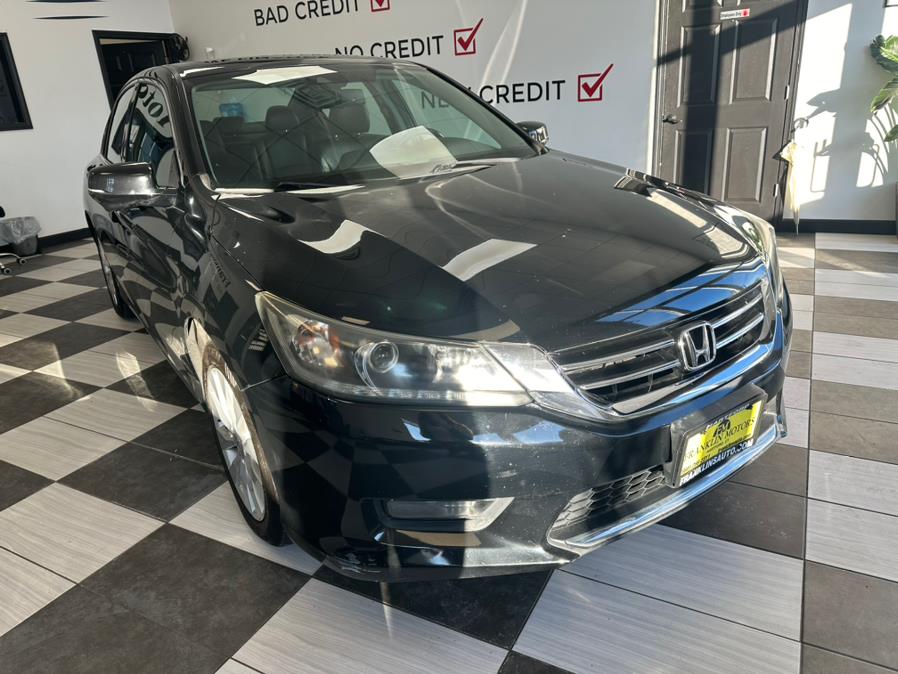 2015 Honda Accord Sedan 4dr V6 Auto EX-L, available for sale in Hartford, Connecticut | Franklin Motors Auto Sales LLC. Hartford, Connecticut