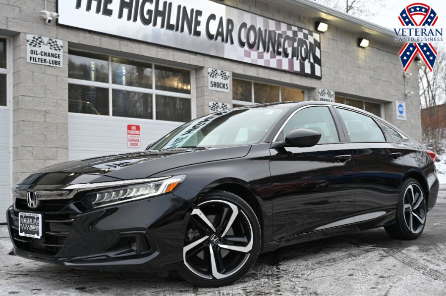 2021 Honda Accord Sedan Sport SE 1.5T CVT, available for sale in Waterbury, Connecticut | Highline Car Connection. Waterbury, Connecticut