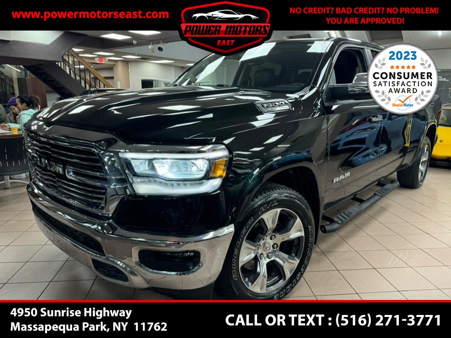 2022 Ram 1500 Laramie 4x4 Crew Cab 6''4" Box, available for sale in Massapequa Park, New York | Power Motors East. Massapequa Park, New York