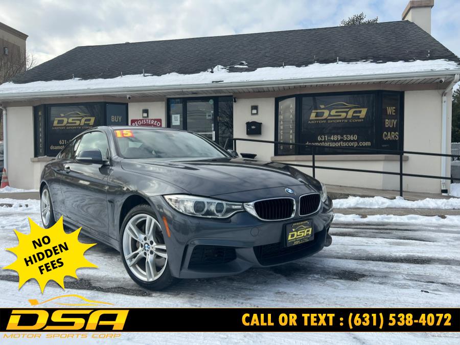 2015 BMW 4 Series 2dr Cpe 435i xDrive AWD, available for sale in Commack, New York | DSA Motor Sports Corp. Commack, New York