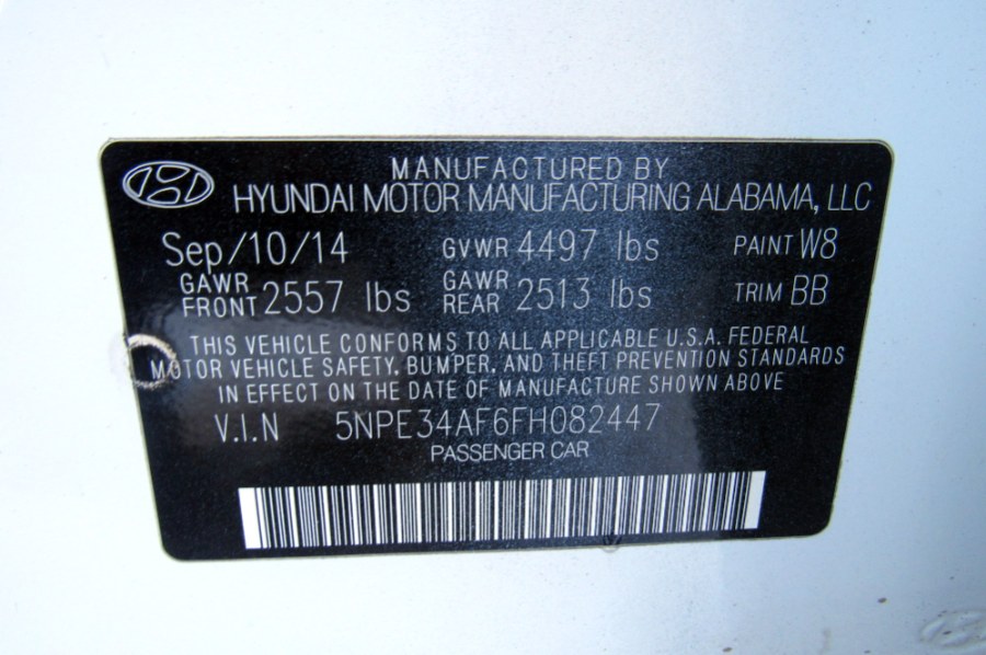 2015 Hyundai Sonata 4dr Sdn 2.4L Limited, available for sale in Paterson, New Jersey | MFG Prestige Auto Group. Paterson, New Jersey 2015 Hyundai Sonata 4dr Sdn 2.4L Limited, available for sale in Paterson, New Jersey | MFG Prestige Auto Group. Paterson, New Jersey