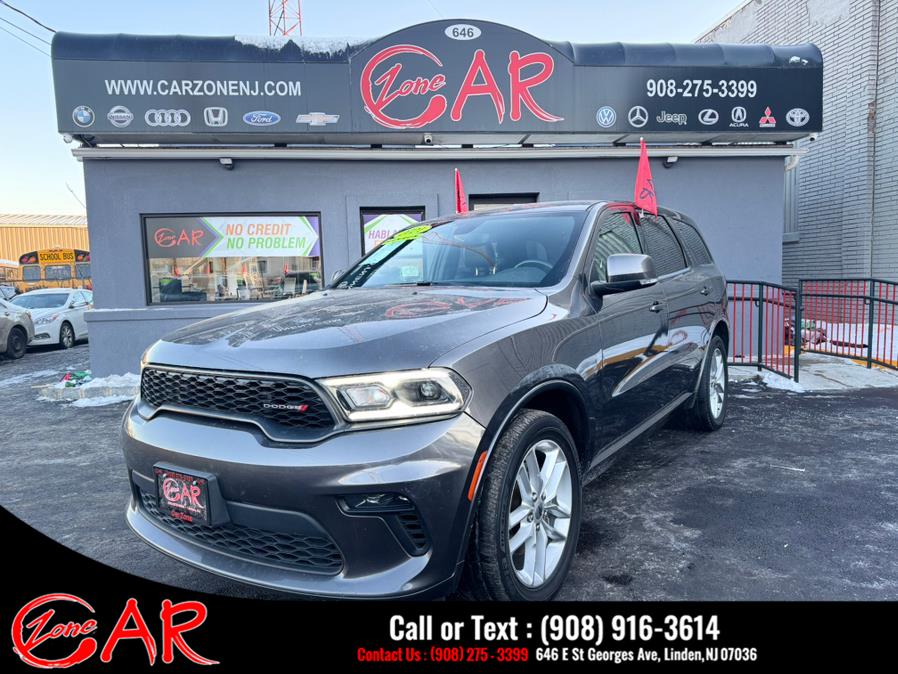 2021 Dodge Durango GT Plus AWD, available for sale in Linden, New Jersey | Car Zone. Linden, New Jersey