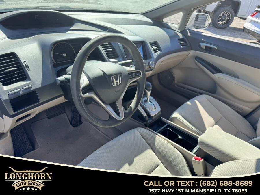 2009 Honda Civic Sdn 4dr Auto LX, available for sale in Mansfield, Texas | Longhorn Auto Group. Mansfield, Texas 2009 Honda Civic Sdn 4dr Auto LX, available for sale in Mansfield, Texas | Longhorn Auto Group. Mansfield, Texas