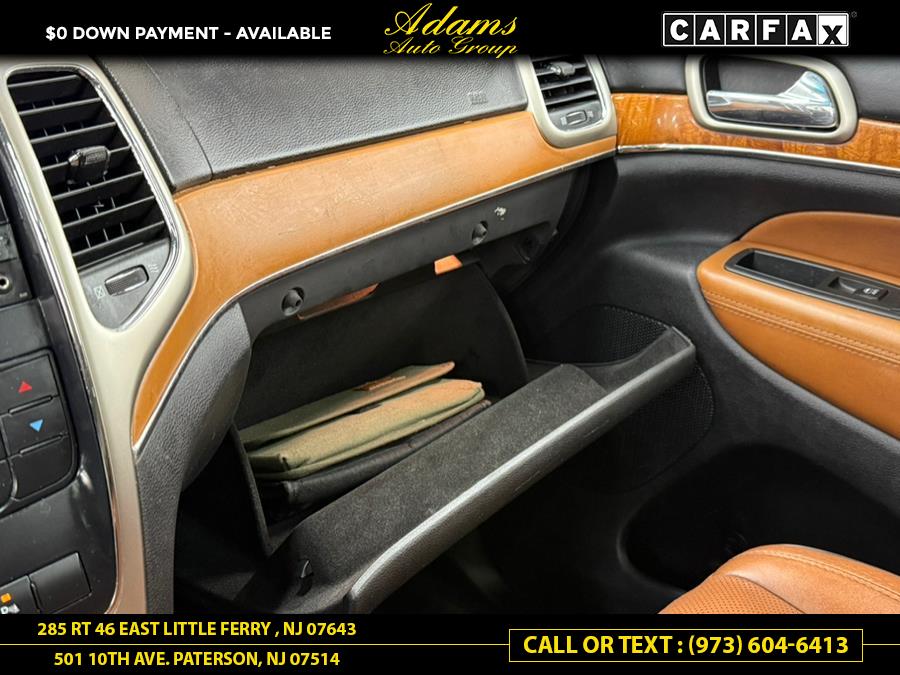 2013 Jeep Grand Cherokee 4WD 4dr Overland Summit, available for sale in Paterson, New Jersey | Adams Auto Group. Paterson, New Jersey 2013 Jeep Grand Cherokee 4WD 4dr Overland Summit, available for sale in Paterson, New Jersey | Adams Auto Group. Paterson, New Jersey