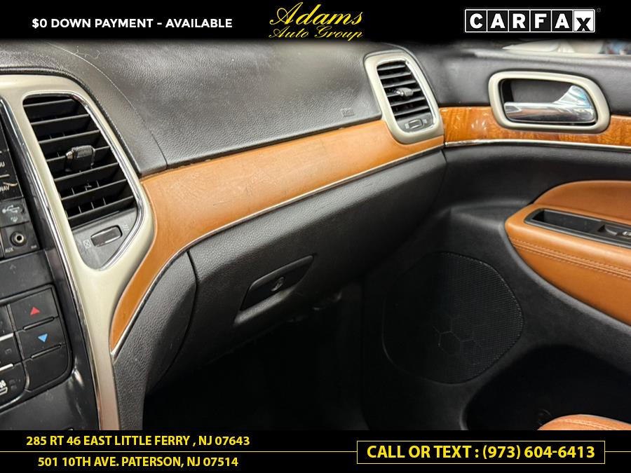 2013 Jeep Grand Cherokee 4WD 4dr Overland Summit, available for sale in Paterson, New Jersey | Adams Auto Group. Paterson, New Jersey 2013 Jeep Grand Cherokee 4WD 4dr Overland Summit, available for sale in Paterson, New Jersey | Adams Auto Group. Paterson, New Jersey