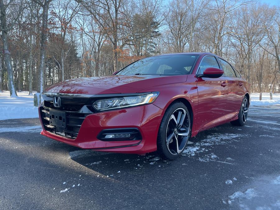 2018 Honda Accord Sedan Sport 1.5T CVT, available for sale in Plainville, Connecticut | Choice Group LLC Choice Motor Car. Plainville, Connecticut