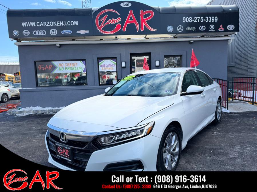 2019 Honda Accord Sedan LX 1.5T CVT, available for sale in Linden, New Jersey | Car Zone. Linden, New Jersey