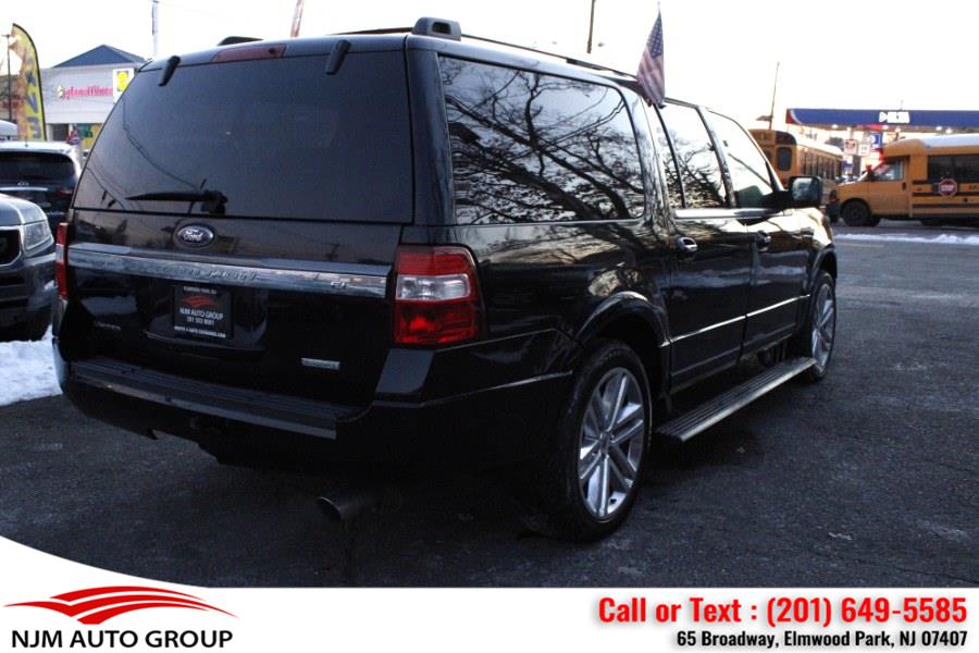 2016 Ford Expedition EL 4WD 4dr Limited, available for sale in Elmwood Park, New Jersey | NJM Auto Group. Elmwood Park, New Jersey 2016 Ford Expedition EL 4WD 4dr Limited, available for sale in Elmwood Park, New Jersey | NJM Auto Group. Elmwood Park, New Jersey