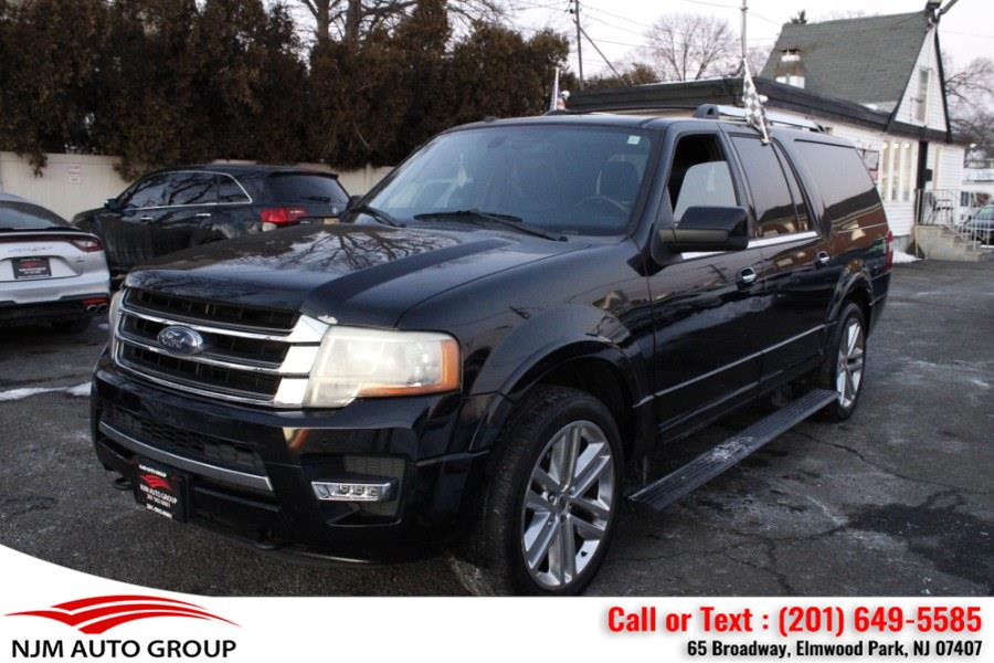 2016 Ford Expedition EL 4WD 4dr Limited, available for sale in Elmwood Park, New Jersey | NJM Auto Group. Elmwood Park, New Jersey 2016 Ford Expedition EL 4WD 4dr Limited, available for sale in Elmwood Park, New Jersey | NJM Auto Group. Elmwood Park, New Jersey