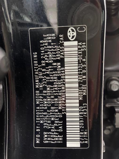 2021 Toyota Corolla LE CVT, available for sale in Maple Shade, New Jersey | Car Revolution. Maple Shade, New Jersey 2021 Toyota Corolla LE CVT, available for sale in Maple Shade, New Jersey | Car Revolution. Maple Shade, New Jersey