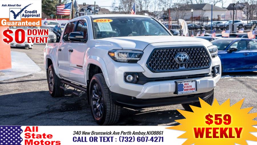 2021 Toyota Tacoma 4WD Limited Double Cab 5'' Bed V6 AT (Natl), available for sale in Perth Amboy, New Jersey | All State Motor Inc. Perth Amboy, New Jersey 2021 Toyota Tacoma 4WD Limited Double Cab 5'' Bed V6 AT (Natl), available for sale in Perth Amboy, New Jersey | All State Motor Inc. Perth Amboy, New Jersey