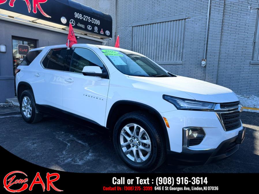 2022 Chevrolet Traverse FWD 4dr LS w/1FL, available for sale in Linden, New Jersey | Car Zone. Linden, New Jersey 2022 Chevrolet Traverse FWD 4dr LS w/1FL, available for sale in Linden, New Jersey | Car Zone. Linden, New Jersey